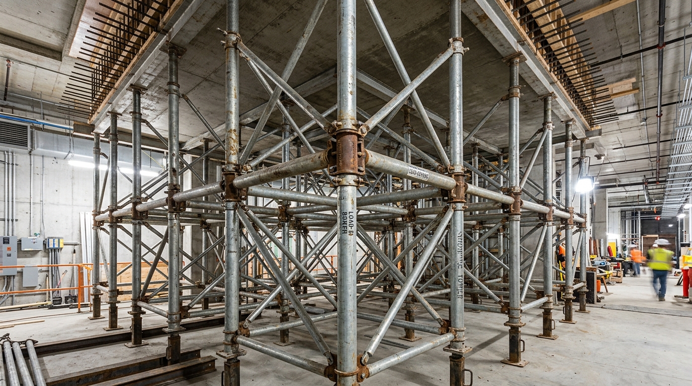 Penopang Shoring Dak Beton Cor